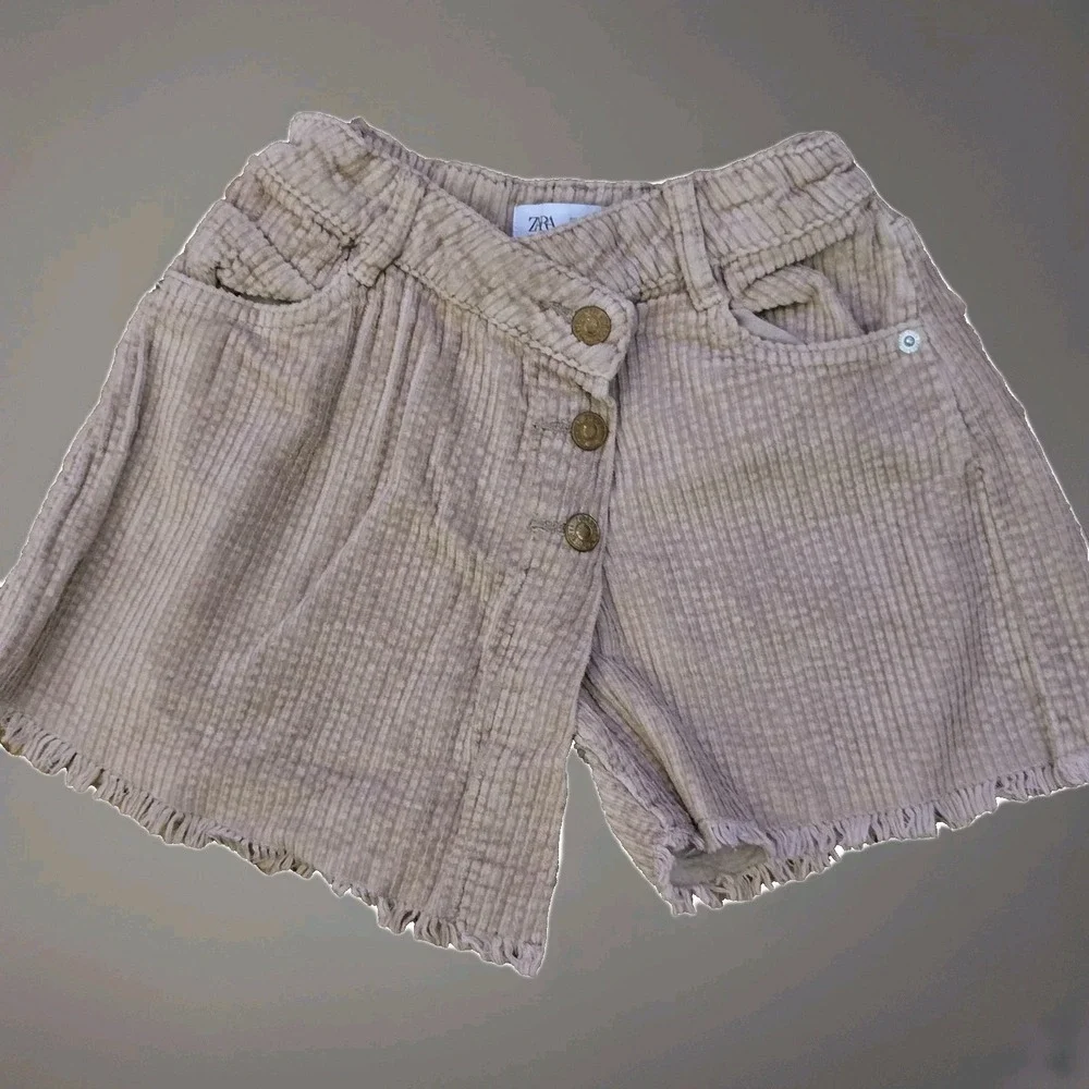 Zara Girls Short‎ Brown Corduroy Size 6yrs